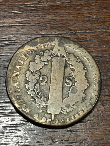 Monnaie royale sols - 2, louis