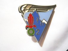 INSIGNE DES PARACHUTISTES LEGION ETRANGERE 2° REP LA 2° COMPAGNIE