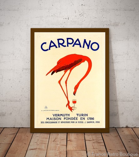 Affiche publicitaire vintage