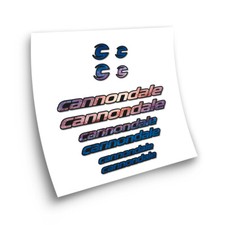 STAR SAM® Autocollants cadre vélo CANNONDALE Galaxy Bike Frame Stickers decals