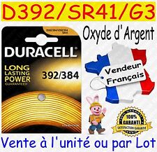 Piles boutons D392 SR41W G3
