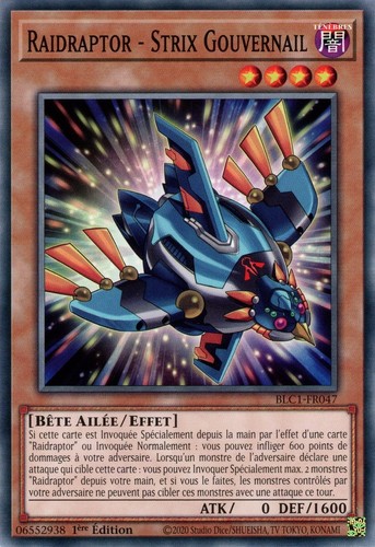 Raidraptor strix - yu-gi-oh!,