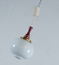 Plafonnier boule en verre