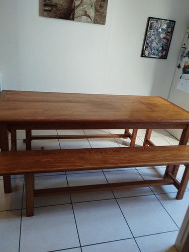 Table pin ses2 bancs - table,