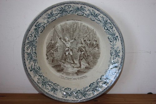 Assiettes parlantes terre - assiettes,