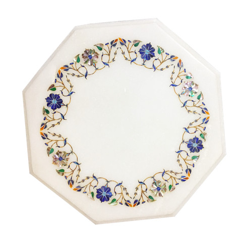 Marble table top semi - 15",