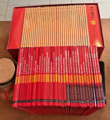 Herge tintin coffret 34 - tintin,