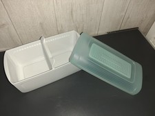 Tupperware Boite à mie. Conserve Pain De Mie Et Cake 31.8x15.7x15.5 Comme Neuf 