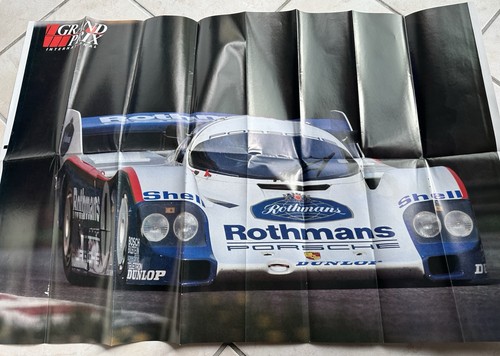 Poster porsche 962 rothmans - porsche,