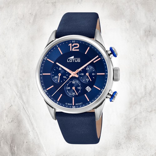 Lotus cuir montre hommes - lotus,
