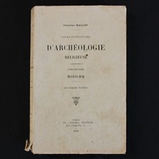 COURS ÉLÉMENTAIRE D'ARCHÉOLOGIE RELIGIEUSE T2, MOBILIER - MALLET - 1928