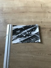 Photo - WWII - Incendie Le Paquebot "Normandie" à New York - 1942 - TRES RARE