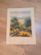 Lithographie signée Zarou –