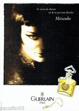 PUBLICITE ADVERTISING  116  1997   Guerlain parfum femme Mitsouko