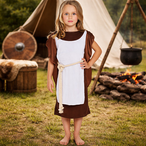 Viking saxon fille costume - viking,