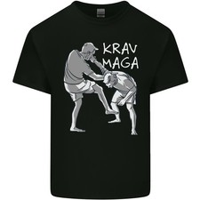 Krav Maga Arts Martiaux Mixtes MMA Combat T-Shirt En Coton Léger Pour Hommes