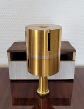 Ancien Pantomètre Équerre de Géomètre Arpenteur en Laiton Collection Fin XIXe 