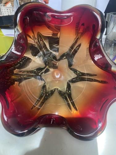 Grande coupe cendrier verre - coupe/cendrier, de