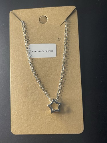 Collier fantaisie argenté - fantaisie,