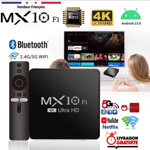 Mx10 smart box - android, 13