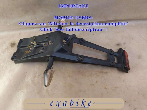 Support plaque pour sherco - support, de