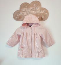 Ciré à capuche - Rose pâle