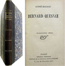 Bernard Quesnay 1926 André Maurois Nrf nouvelle revue française