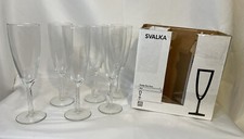 IKEA Svalka Champagne Glasses