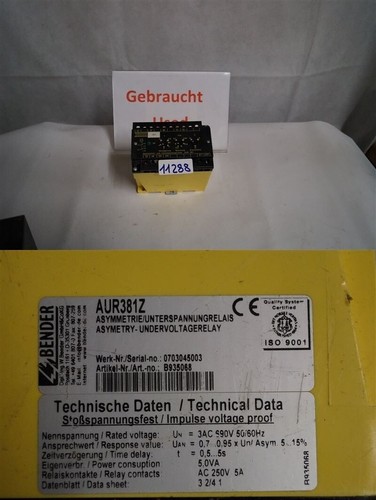 Bender aur381z asymétrie - bender,