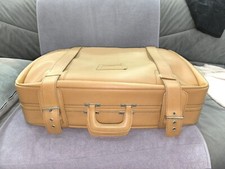 Valise cuir vintage 1980