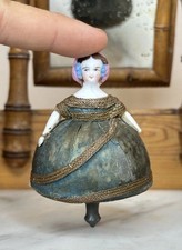 RARE Poupée ancienne TOUPIE mignonnette 1900 spinning top doll bisque