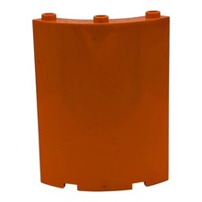 LEGO mur cylindrique orange 30562 bâtiment ensemble ville 7739 4210