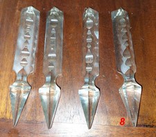 LOT PAMPILLES  CRISTAL LUSTRE