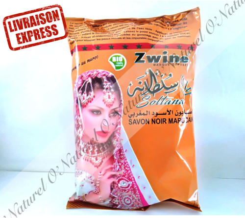 Savon noir beldi argan bio - noir,