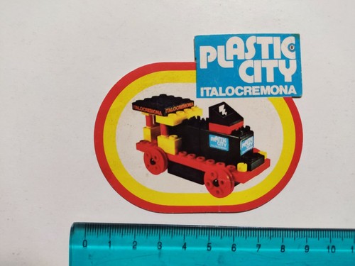 Autocollant plastic city italo - autocollant,