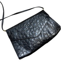 Vintage 80's Sac à Main Noir