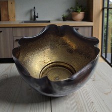 Coupe ancienne metal argente