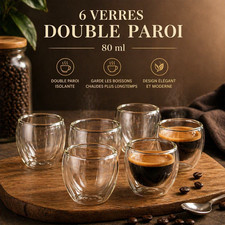 Tasses à Café Lot de 6 en