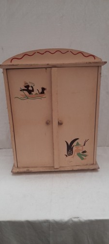 Ancienne armoire poupée - ancienne, de