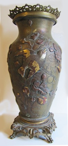 Grand vase bronze - vase, en