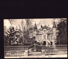 ARCACHON (33) Portail en fer forgé de la VILLA "LES TOURELLES" Carte postale