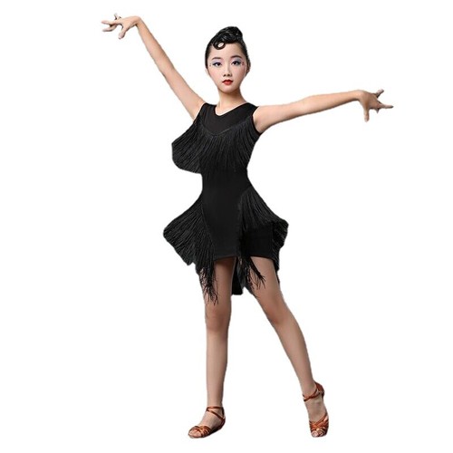 Filles robe danse latin salsa - filles,