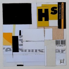 "HS" - Collage/Papier  - Signé JLP en bas à droite -  Oeuvre Unique