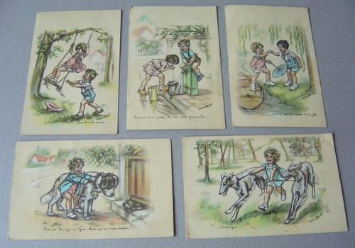 Carte postale illustration - 5,