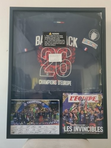 Cadre vitrine maillot - vitrine,