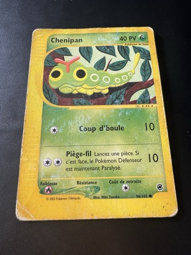 Carte pokémon chenipan 165 - pokémon, 96/165