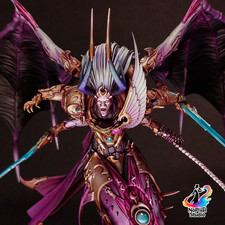 40K - Fulgrim  Primarch of Slaanesh - Pro-Painted Tabletop Premium *COMMISSION*