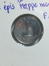 1 Centime Epi, 1991, SPL