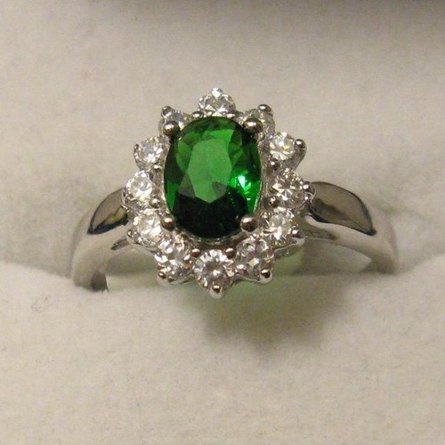 Bague rhodié t62 marquise - bague,