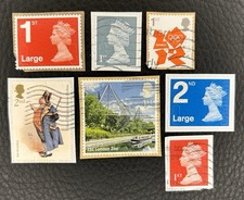 Lot de 7 timbres du